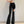 Elastic Waist Cut Out Pants