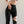 Elastic Waist Cut Out Pants