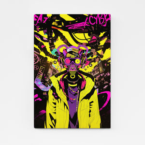 Electric Neon Cyberpunk Art | CYBER TECHWEAR®