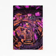 Elektrisierende Cyberpunk-Art