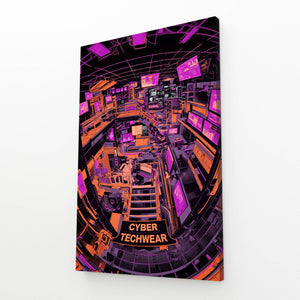 Electric Visuals Cyberpunk Art | CYBER TECHWEAR®