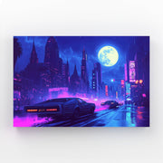 Electrifying Cyberpunk Art