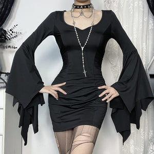Elegance Goth Witch Dress