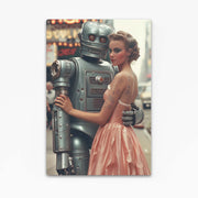 Arte Cyberpunk Autómata Elegante
