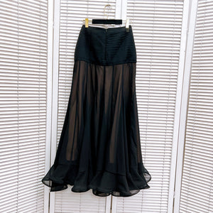 Elegant Casual Gothic Skirt