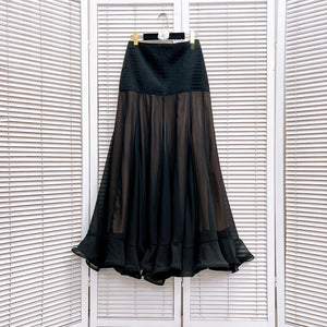 Elegant Casual Gothic Skirt