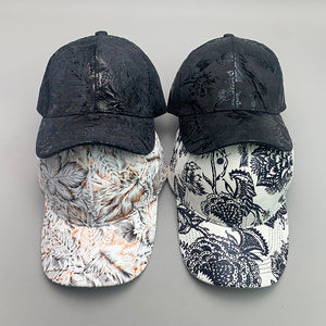 Elegant Flower Leaf Y2K Cap
