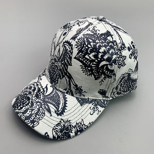 Elegant Flower Leaf Y2K Cap