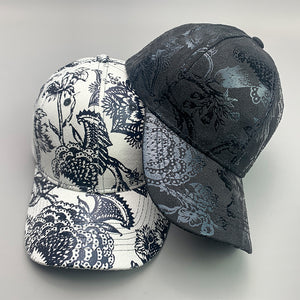 Elegant Flower Leaf Y2K Cap
