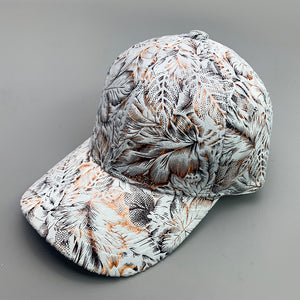 Elegant Flower Leaf Y2K Cap