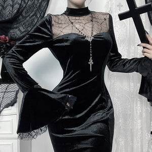 Elegant Goth Dress