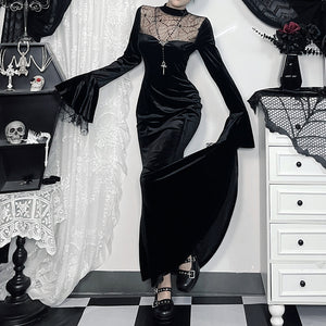 Elegant Goth Dress