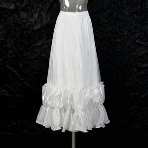 Elegant Goth Maxi Skirt