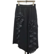 Jupe midi gothique élégante