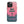 Elegant Pink iPhone Case for iPhone 13 Pro Max, back view of the pink sky and figure on a pier print