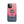 Elegant Pink iPhone Case for iPhone 12 Pro, back view of the pink sky and figure on a pier print