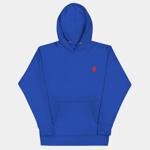 Elegant Team Royal Embroidered Hoodie