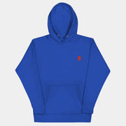 Eleganter Team-Royal-Hoodie mit Stickerei