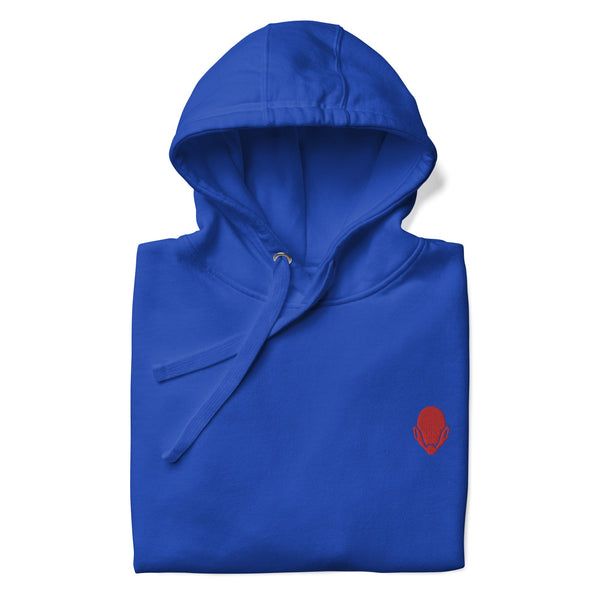 Elegant Team Royal Embroidered Hoodie