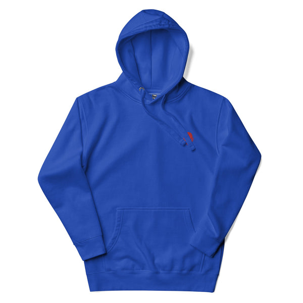 Elegant Team Royal Embroidered Hoodie