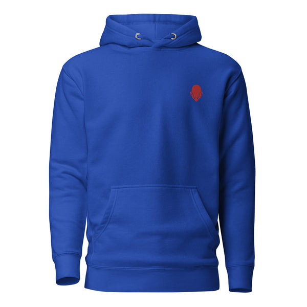 Elegant Team Royal Embroidered Hoodie