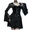 Elegant Velvet Gothic Dress