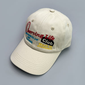 Embroidered Colored Letters Y2K Cap