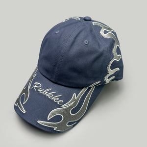 Embroidered Double Flame Y2K Caps