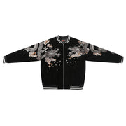 Veste brodée Harajuku Cyberpunk