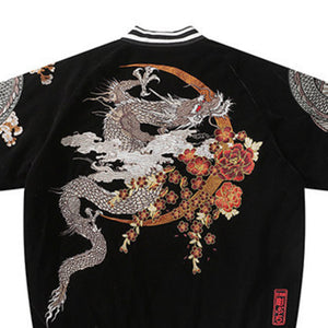 Embroidered Harajuku Cyberpunk Jacket