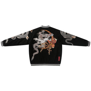 Embroidered Harajuku Cyberpunk Jacket