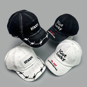 Embroidered Letters New Y2K Caps