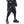 Embroidered Two Piece Cargo Pants in black — dark techwear streetwear, view 1 of 7