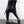Embroidered Two Piece Cargo Pants in black — dark techwear streetwear, view 3 of 7