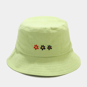 Embroidery Bucket Hat Sun