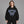 Embroidery Butterfly Y2k hoodie – worn by a woman
