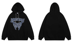 Embroidery Butterfly Y2k hoodie