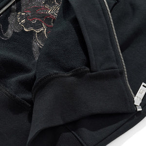 Embroidery Japan Cyberpunk Hoodie