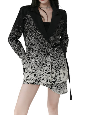 Embroidery Suit Women Spring Jacket
