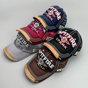Embroidery Vintage Y2K Hats Cotton