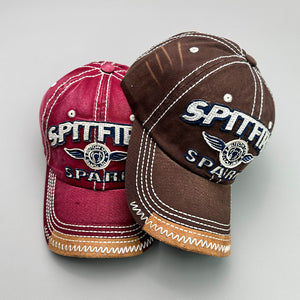 Embroidery Vintage Y2K Hats Cotton