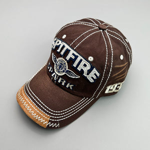 Embroidery Vintage Y2K Hats Cotton
