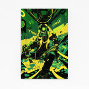 Energy Packed Cyberpunk Art