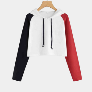 Designer Cropped Hoodie