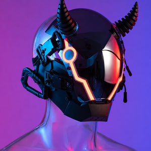 Evil Cyberpunk Helmet | CYBER TECHWEAR®