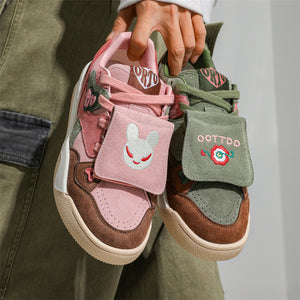 Evil Rabbit Y2K Shoes