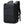 Black business backpack with an expandable main compartment and a luggage strap