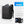 Black business backpack with an expandable main compartment and a luggage strap