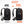 Large travel backpack with expandable sides and compression straps, in khaki blue or black