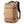 Large travel backpack with expandable sides and compression straps, in khaki blue or black
